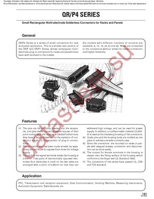 QR/P4-12S-C(01) datasheet  